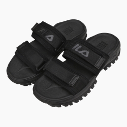 Fila Ray Tracer Band - Miesten Sandaalit - Mustat | FI-36318